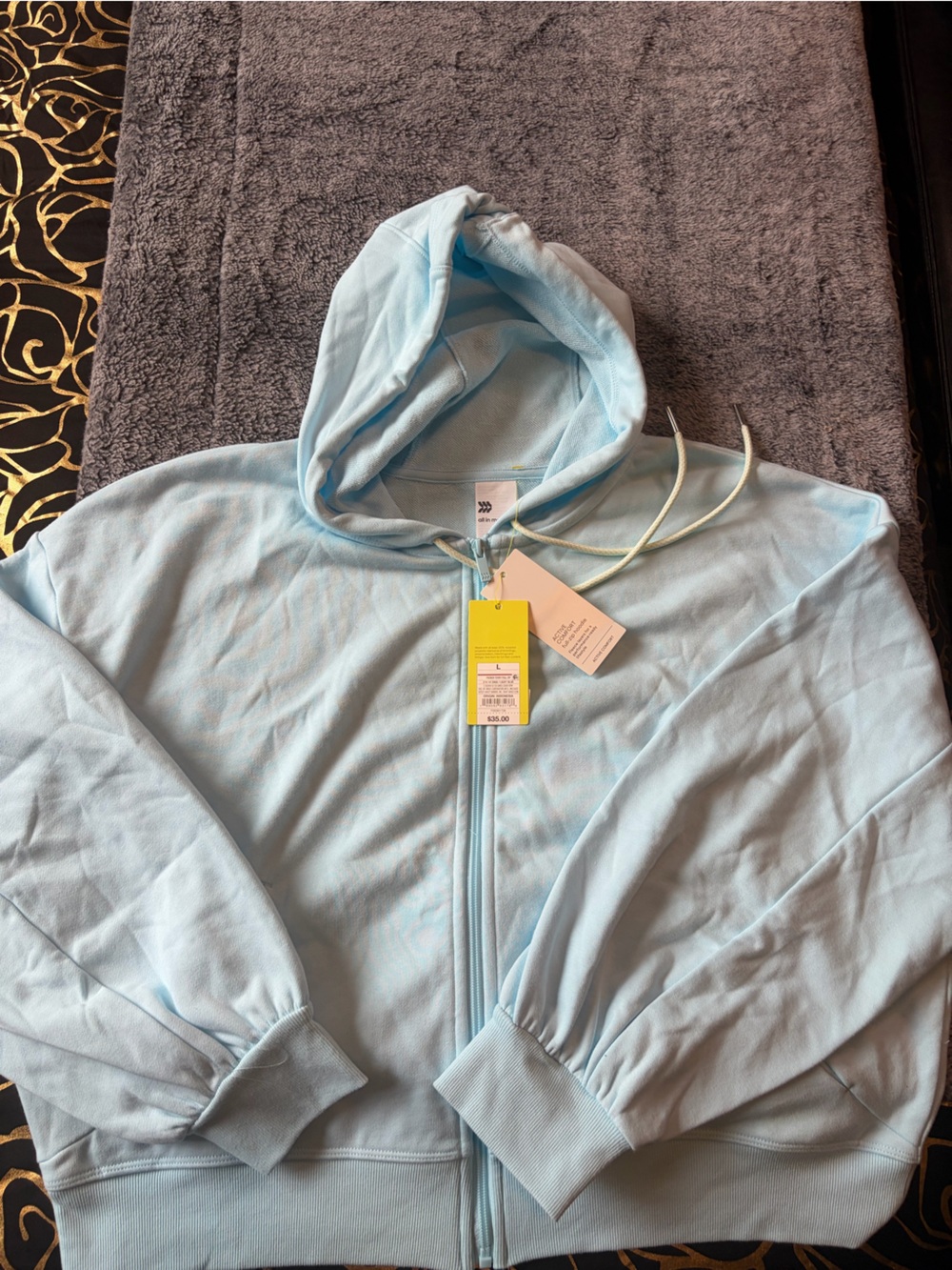 All in Motion Blue Hoodie